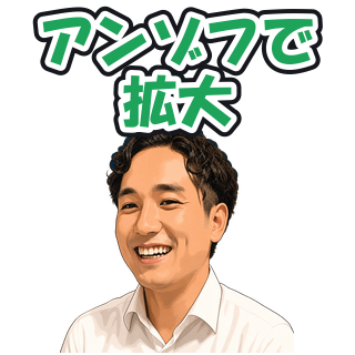 アンゾフで拡大