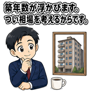 築年数が浮かびます。つい相場を考えるからです。