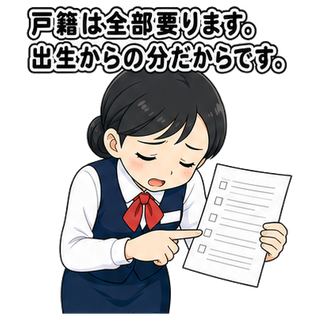 戸籍は全部要ります。出生からの分だからです。