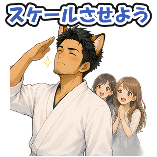 スケールさせよう