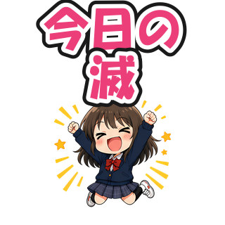 今日の滅